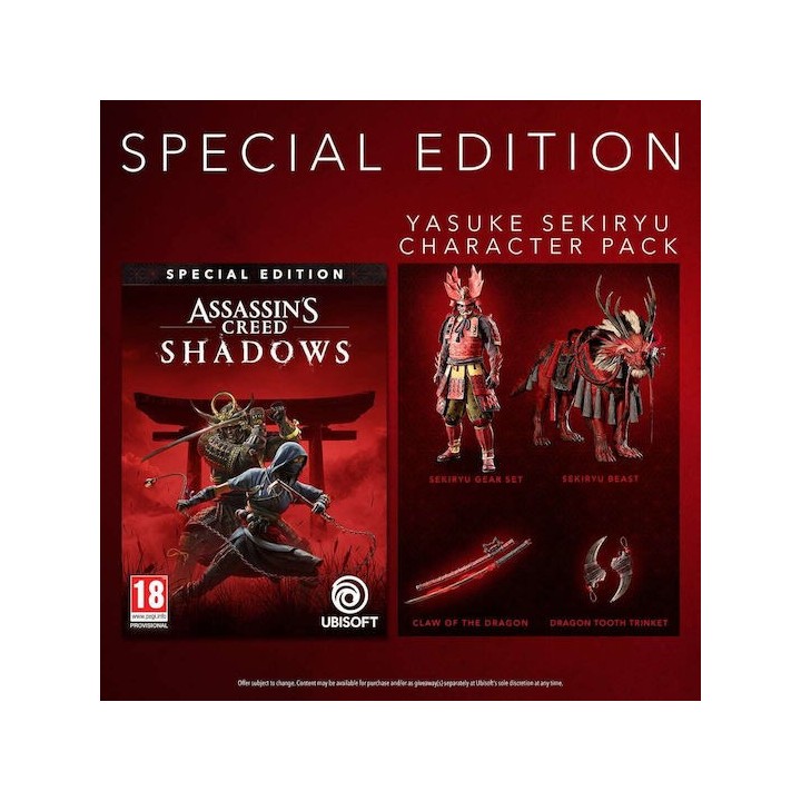 Assassin`s Creed Shadows Special Edition PS5 Game
